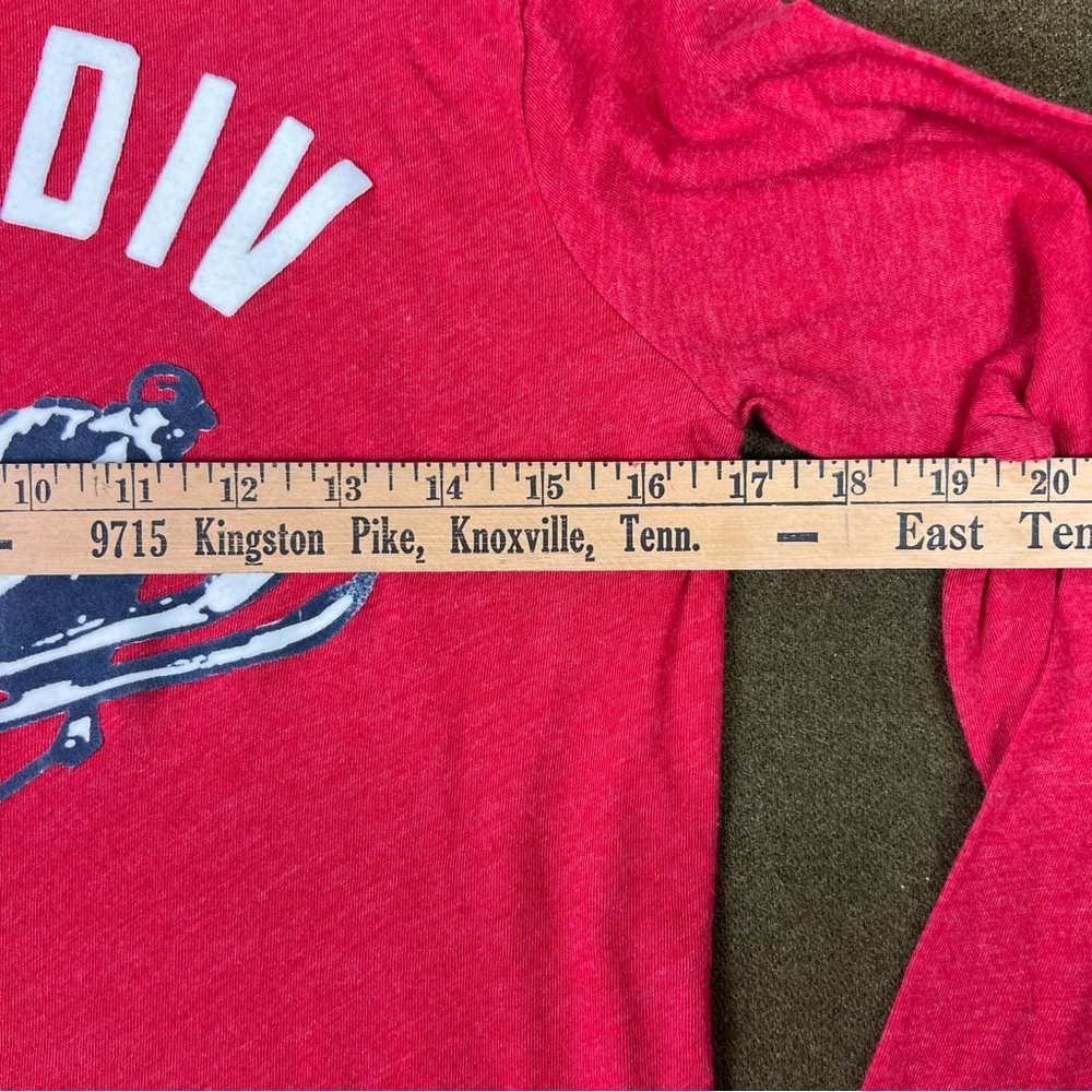 ⭐️ 3 for $15⭐️ Abercrombie Kids Red Long Sleeve Tee Kids Medium - Picture 8 of 8